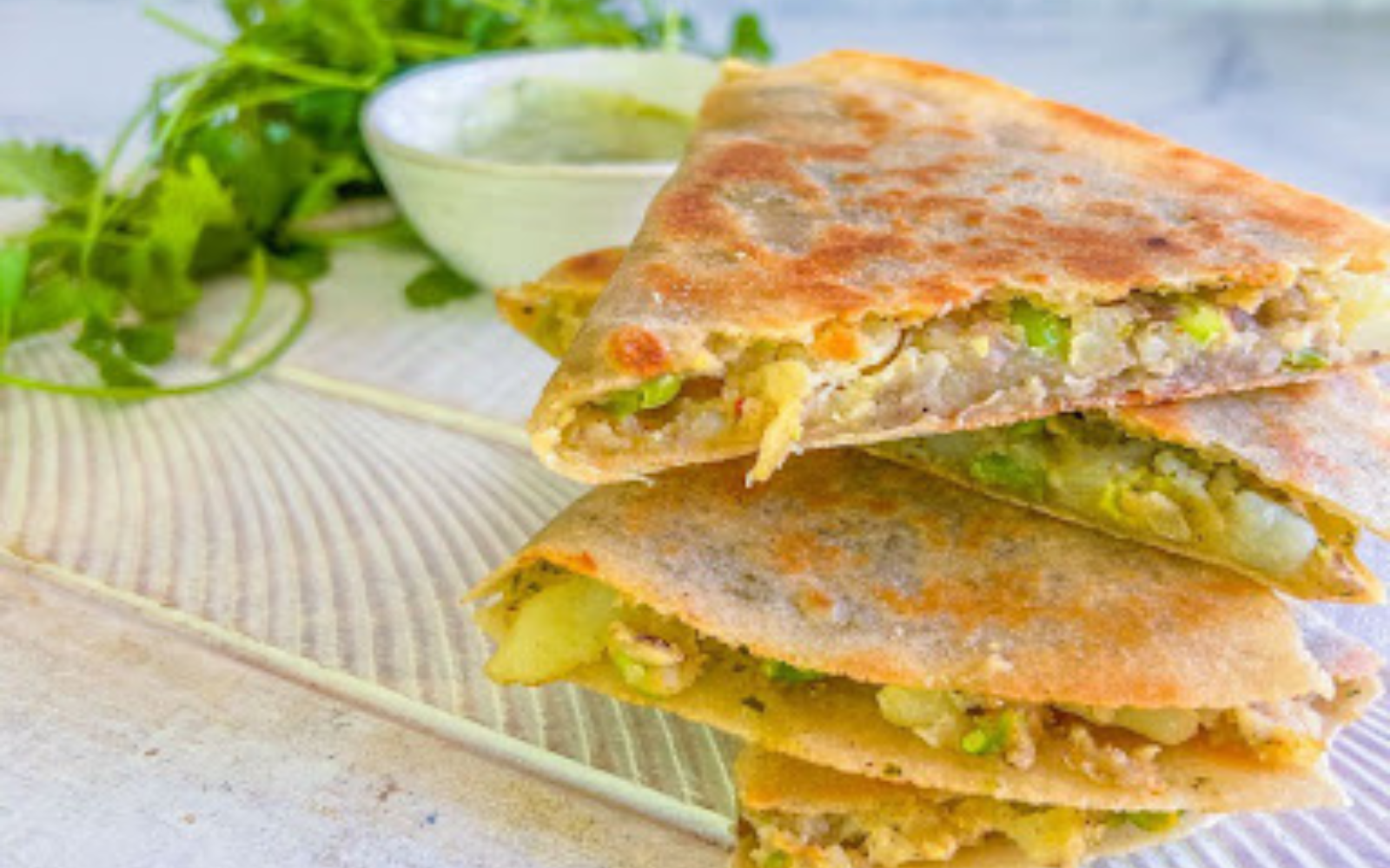 Samosa Quesadillas